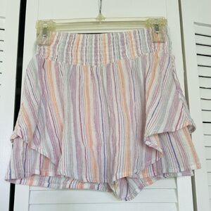 BCBGeneration Smocked waist skort.